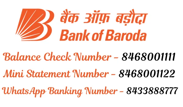 Bank of Baroda Balance Number