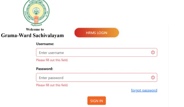 AP HRMS Login
