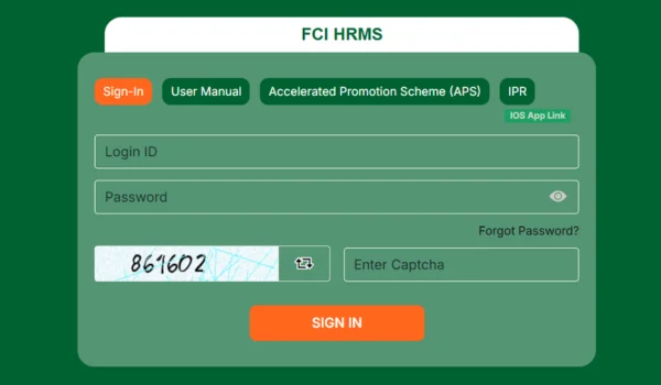 FCI HRMS