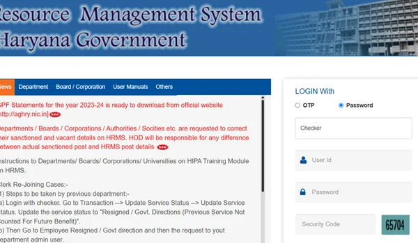 HRMS Haryana