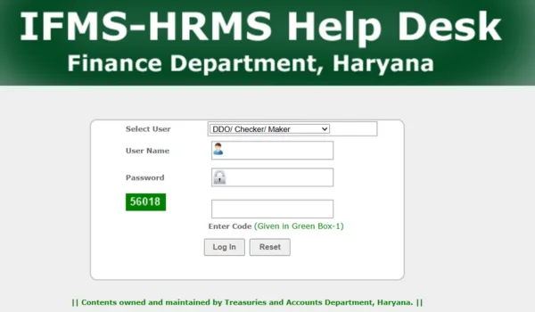 HRMS Haryana Help Desk